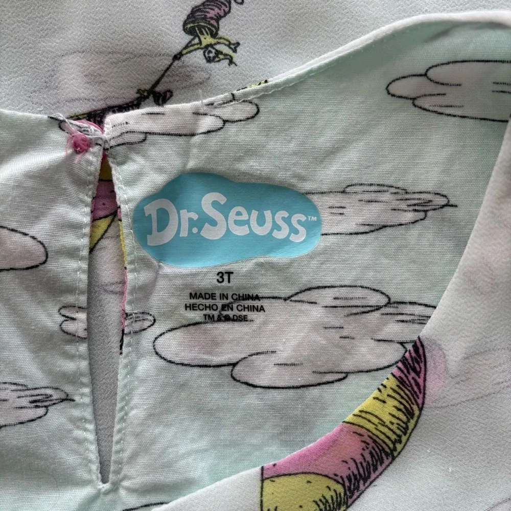 Dr Seuss Hot Air Balloon Dress 3T